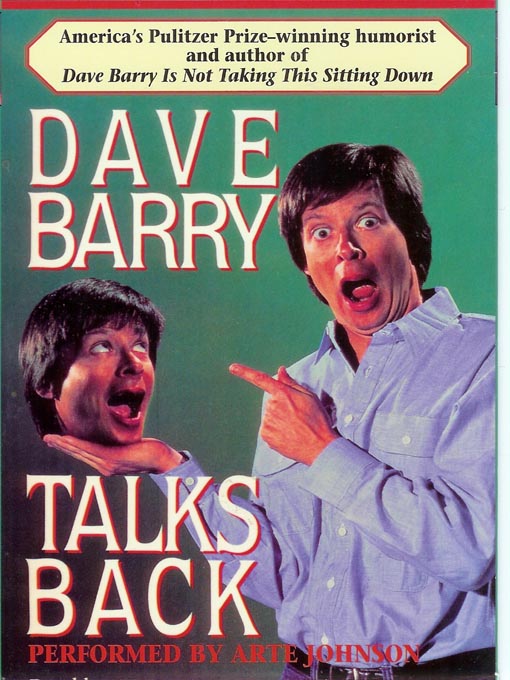 Title details for Dave Barry Talks Back by Dave Barry - Available